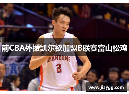 前CBA外援凯尔欲加盟B联赛富山松鸡